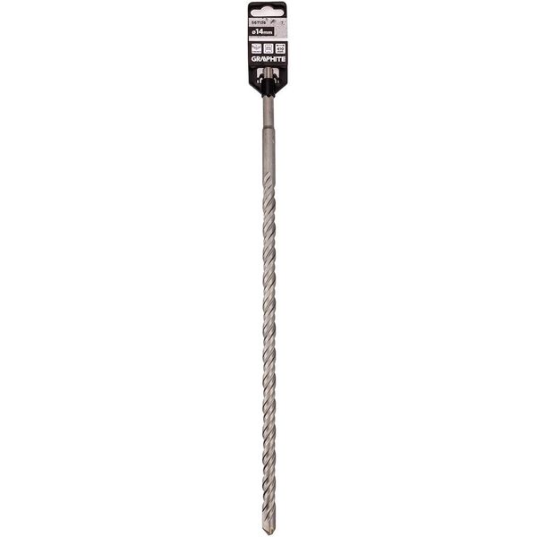Wiertło do betonu SDS Plus z podwójną spiralą 14 x 410 mm