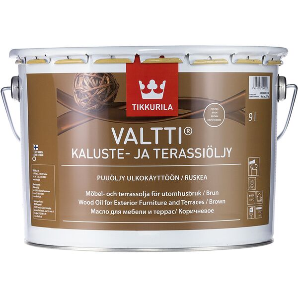 Tikkurila FURNITURE OIL VALTTI KALUSTE 9,0L BROWN