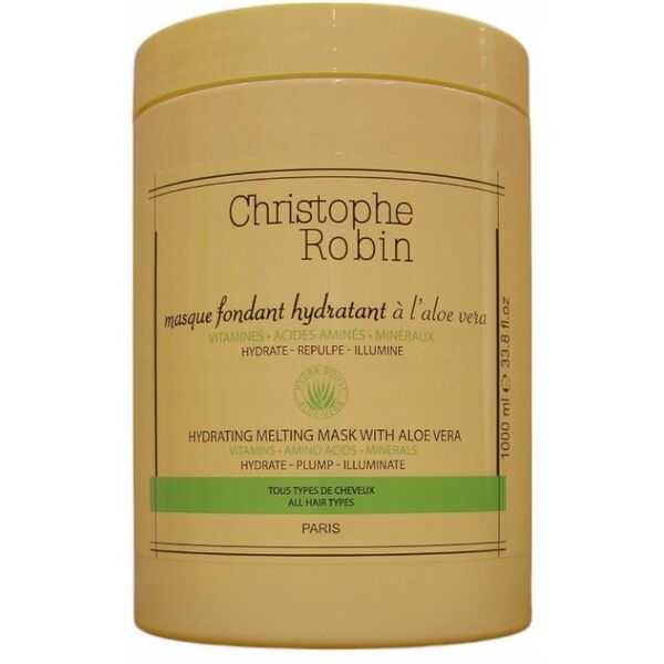Christophe Robin Christophe Robin, Ενυδατική, Μάσκα Κρέμας Περιποίησης Μαλλιών, Για Ενυδάτωση, 1000 ml Για Γυναίκες