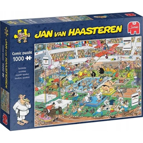 Jumbo Jumbo Jan van Haasteren Sportlich, sportlich! 1000 Teile Puzzle (81906)