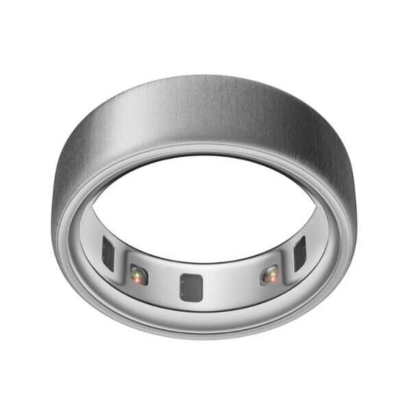 Έξυπνο δαχτυλίδι Oura Ring 4, Brushed Silver, μέγεθος 10