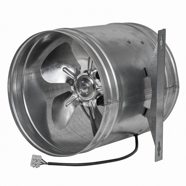 Ανεμιστήρας αγωγού χαμηλής πίεσης EUROPLAST ZKM160, d160 mm, μεταλλικός