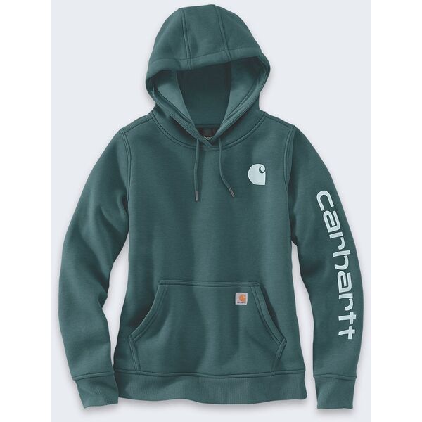 Bluza Carhartt Iconic Clarksburg Logo Greenstone