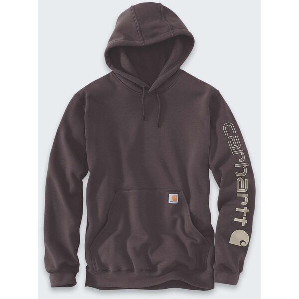 Bluza Carhartt Iconic K288 Logo Dark Sepia