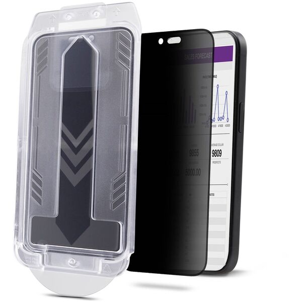STARTECH.COM 4-Wege 360 Blickschutzfilter fur iPhone 16 Portrait/Querformat Touch-f�hig Handy Panzerglas Sichtschutz TAA