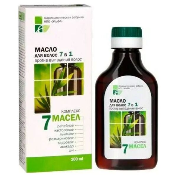 Elfa Farm Hair Oil 7 in 1 Against Hair Loss 100ml