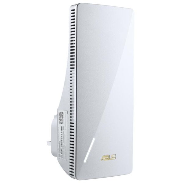 Asus AX3000 Dual Band WiFi 6 Range Extender (UK) | RP-AX58 | 802.11ax | 574+2402 Mbit/s | 10/100/1000 Mbit/s | Ethernet LAN (RJ-45) jungtys 1 | Mesh Support Yes | MU-MiMO Yes | No mobile broadband | Antenna type 2xInternal | 36 mėn.