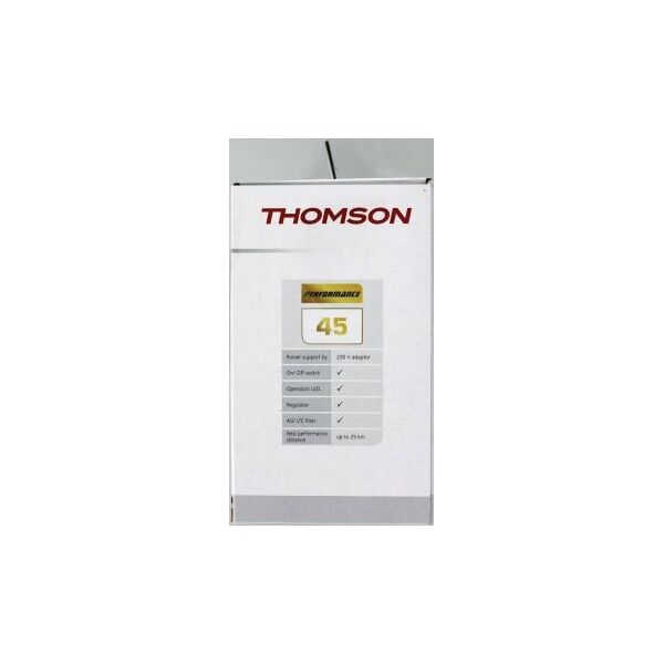 Antena RTV Thomson ANT1538BK TV/RADIO AKTYWNA, CZARNA, PERF. 45