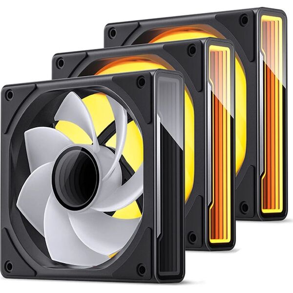 Jonsbo ZK-120BR 3in1 Lfter - A-RGB, schwarz Reverse