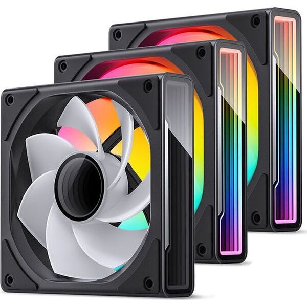 Jonsbo ZK-120BR 3in1 Lfter - A-RGB, schwarz Reverse
