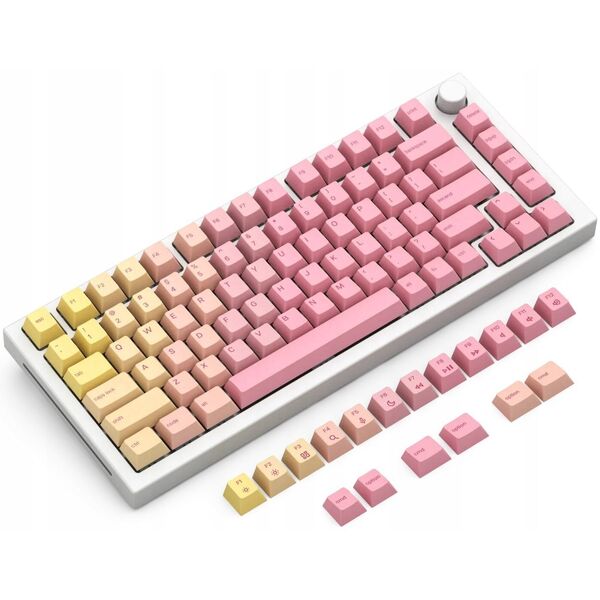 Glorious GPBT Keycaps - Pink Grapefruit - Forge