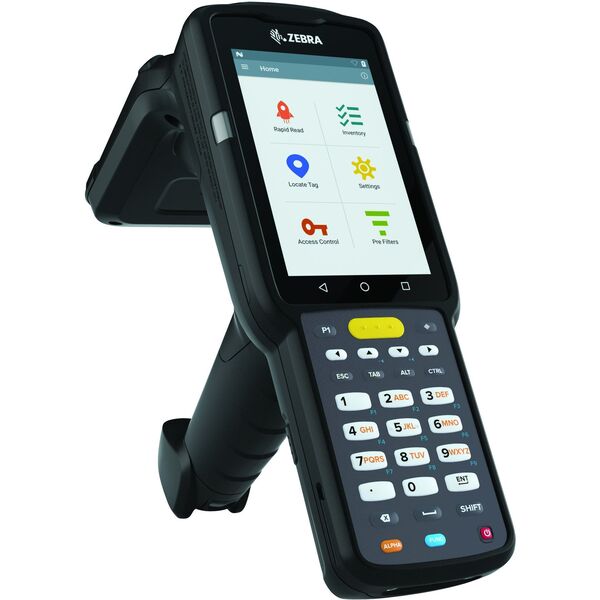 MC3330XR UHF RFID GUN, ΚΥΚΛΙΚΗ ΚΕΡΑΙΑ, 802.11 A/B/G/N/AC, SE4770 2D IMAGER, 47 ΠΛΗΚΤΡΑ, ΕΞΩΤ. ΜΠΑΤΑΡΙΑ, GMS, 4GB RAM / 32GB ROM, ETSI BANDS