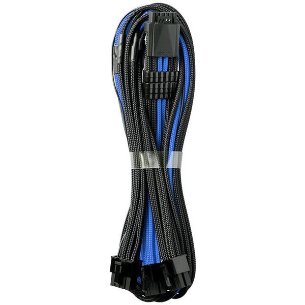 CableMod RT-Series PRO ModMesh 12VHPWR to 3x PCI-e Kabel for ASUS/Seasonic - 60cm, black/blue
