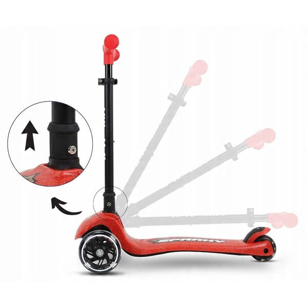 Milly Mally Scooter Sparky Red