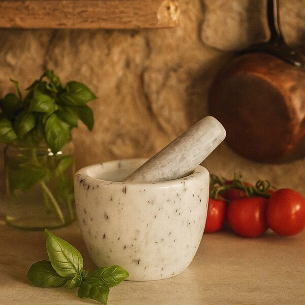 Μαρμάρινο γουδί GAVI, Ø 12 cm