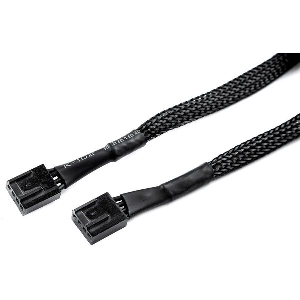 Watercool Lüfter Kabel - 2m, schwarz