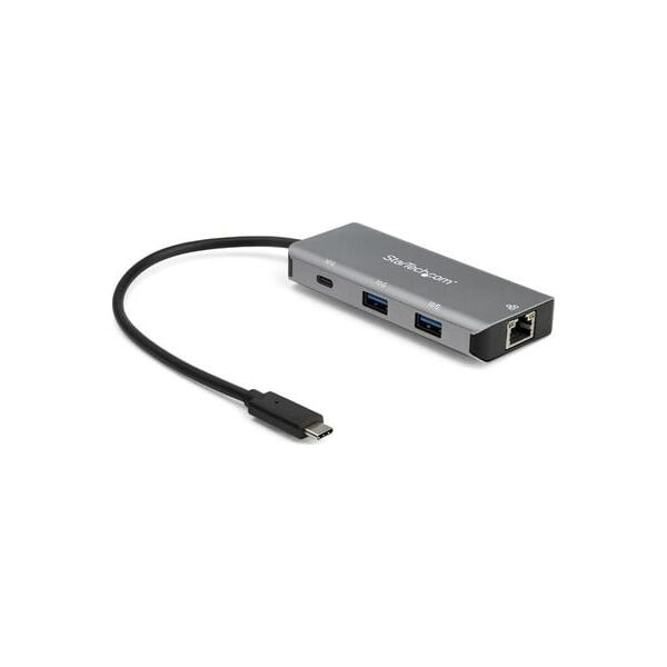 HUB USB StarTech 1x RJ-45 1x USB-C  + 2x USB-A 3.2 Gen2 (HB31C2A1CGB)
