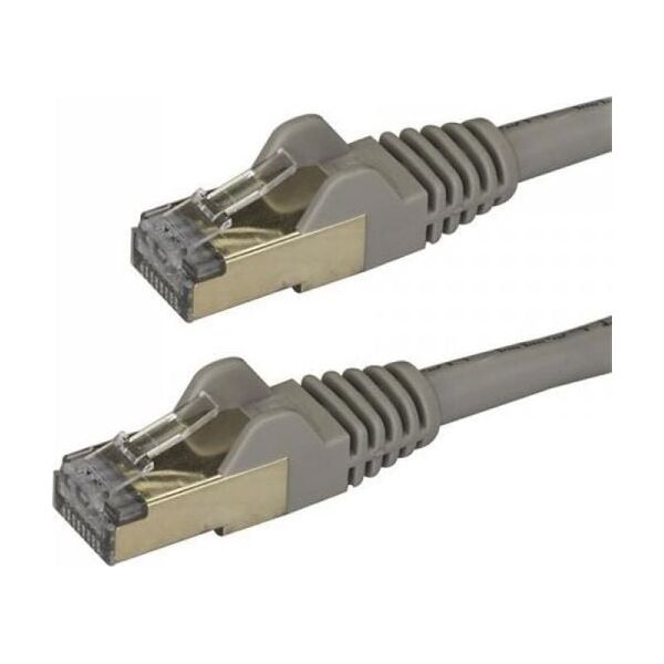 StarTech STARTECH.COM 7,5m CAT6a-Kabel - grau - RJ45-Ethernet-Kabel - Snagless - STP - Kupferdraht - 10 Gbit 6ASPAT750CMGR