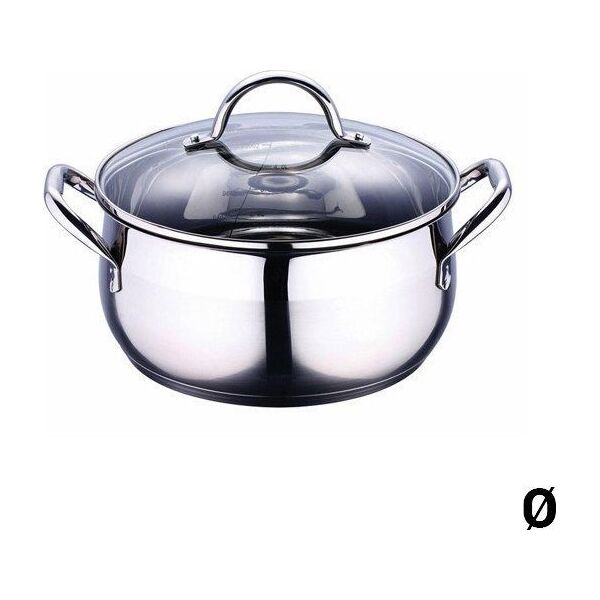 Bergner Garnek Bergner Stal nierdzewna Srebrzysty - 28 x 13 cm - 8 L