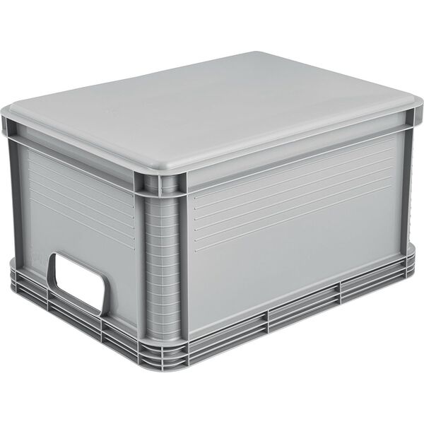 Keeeper KEEEPER - Pojemnik magazynowy - transportowy - Robert - szary - 30x40x22 cm - 20 L