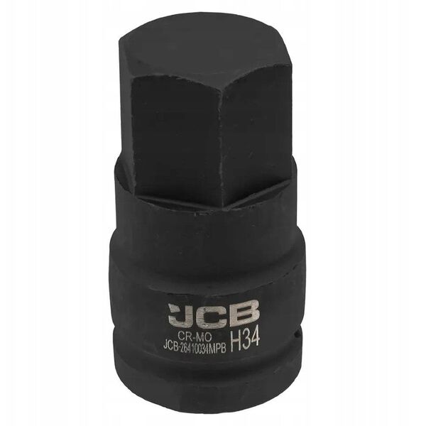 JCB Καρυδάκι-μπιτ κρουστικό 34mm 3/4" (6-γωνιακό)