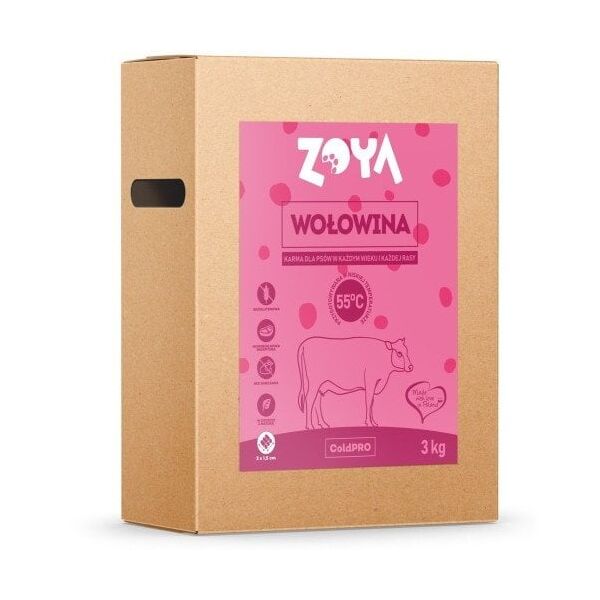 ZOYA COLDPRO Wołowina sucha karma dla psa 3kg