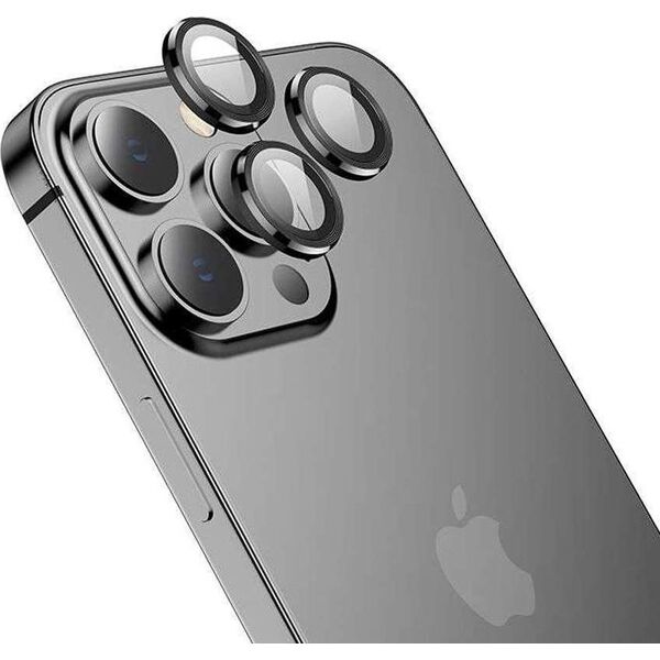 Hofi Szkło na obiektyw aparatu Hofi Camring Pro+ Apple iPhone 13 Pro/13 Pro Max Black