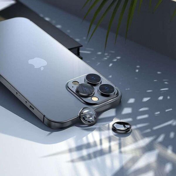 Hofi Szkło na obiektyw aparatu Hofi Camring Pro+ Apple iPhone 13 Pro/13 Pro Max Black