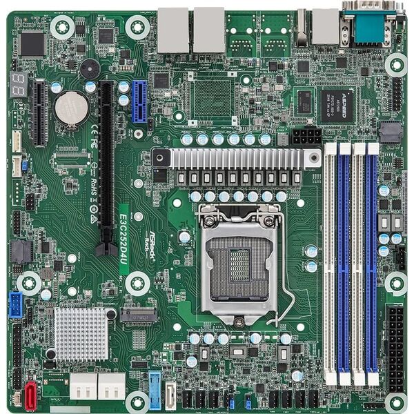 ASRock ASRock E3C252D4U Mainboard micro ATX Sockel 1200