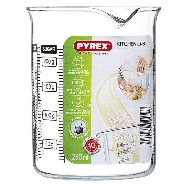 Pyrex Szklanka/kieliszek Pyrex Kitchen Lab Przezroczysty Szkło - 0,5 L