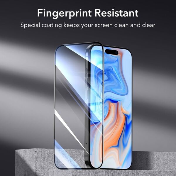 ESR SZKŁO HARTOWANE ESR TEMPERED GLASS 2-PACK IPHONE 15 BLACK