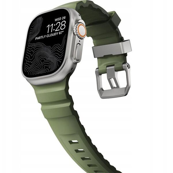 Nomad Rocky Point Band, φυσικό/δάσος - AW 49/45/44/42mm