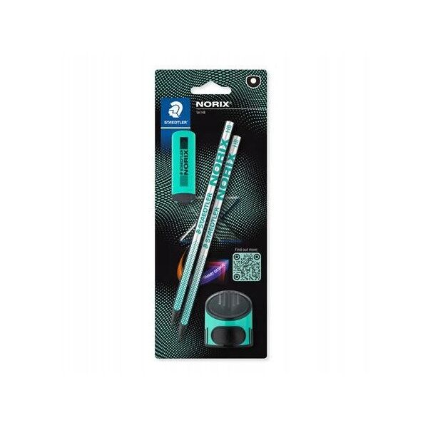 STAEDTLER Μολύβι Norix HB σετ πράσινη συσκευασία (4)