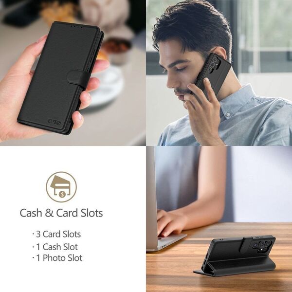 TECH-PROTECT WALLET MOTOROLA EDGE 60 PRO BLACK