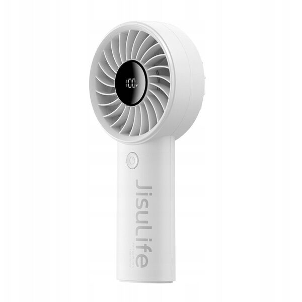 Mini wentylator Jisulife Handheld Fan Life4 5000mAh przenośny wiatraczek USB - szary