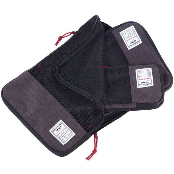 TROIKA Reise-Kompressionstaschen Set BUSINESS PACKING CUBES