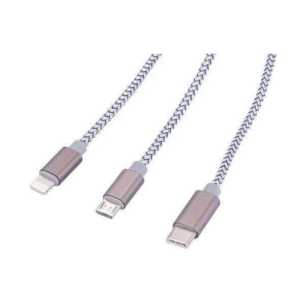 TROIKA Ladekabel TROIKA DREIZACK