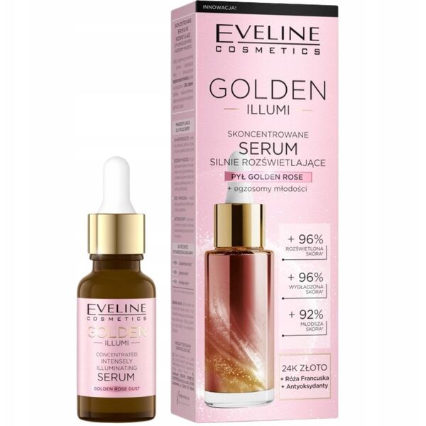 EVELINE GOLDEN ILLUMI Serum rozświetlające 18ml