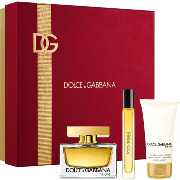 SET DOLCE&amp|GABBANA The One EDP spray 75ml + BODY LOTION 50ml + EDP spray 10ml