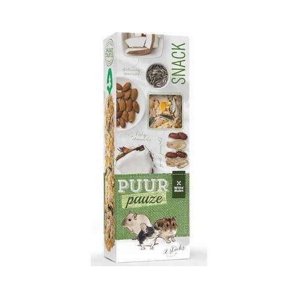 Witte Molen WITTE MOLEN PUUR KOLBA TREAT STICKS 110g ALMOND/PEANUT/COCONUT/SUNFLOWER SEEDS