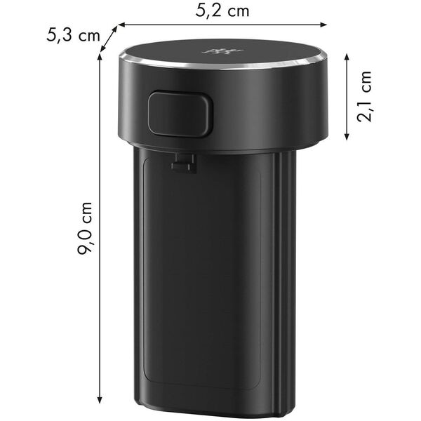 Akumulator 12V 3000mAh USBC, czarny mat, XTEND Zwilling
