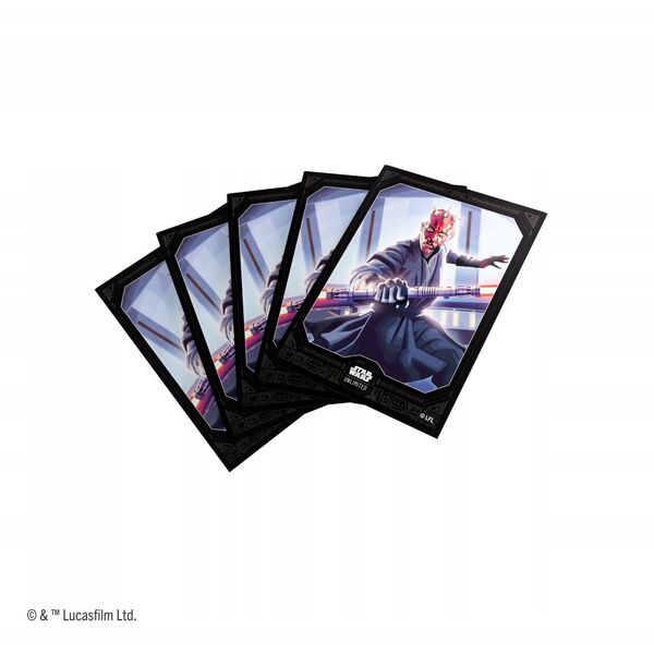Gamegenic: Star Wars Unlimited Card Game - Premium Art Sleeves - Darth Maul