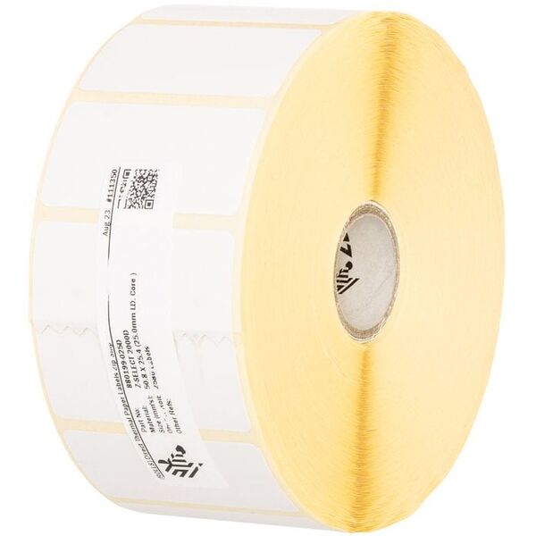 Label, Paper, 57x102mm| Direct Thermal, Z-Select 2000D, Coated, Permanent Adhesive, 76mm Core