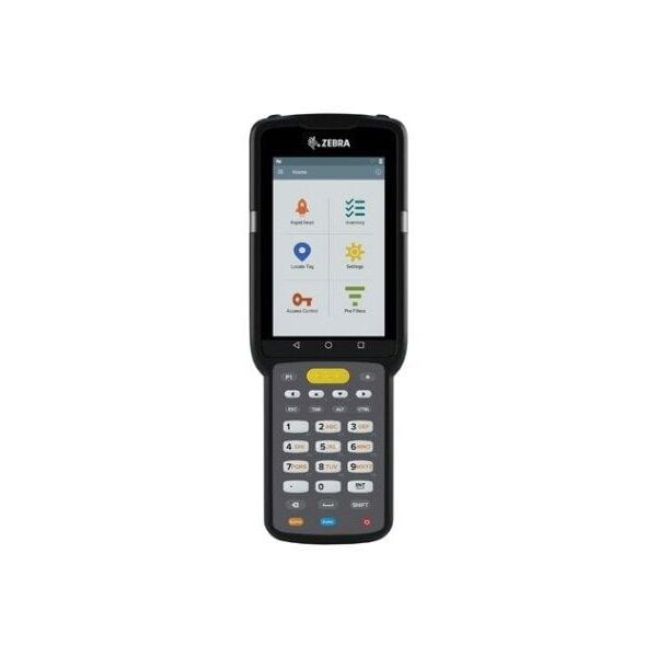 MC3390XR UHF RFID GUN, LINEAR ANT., 802.11 A/B/G/N/AC, SE4850 EXT. RANGE 2D IMAGER, 38 KEY, EXT. CAP. BATTERY, GMS, 4GB/32GB, ETSI
