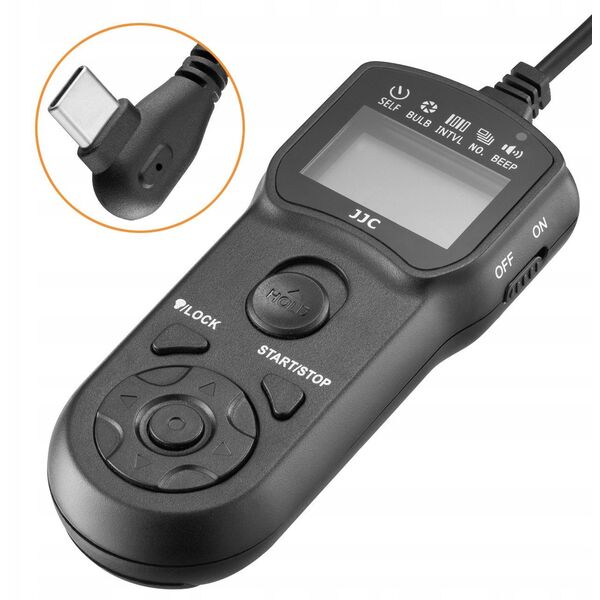 Wężyk spustowy Timer JJC TM-D2 do Panasonic S9, G100D