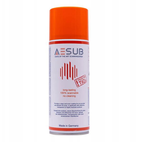 AESUB Oranžinis - ilgai išliekantis išnykstantis skenavimo purškiklis - 400ml