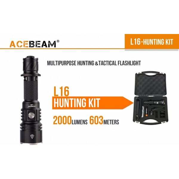 Latarka Acebeam Latarka Acebeam L16-Hunting Kit