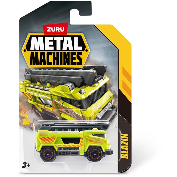 TOY SET CAR METAL MACHINES S1 6708