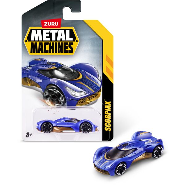 TOY SET CAR METAL MACHINES S1 6708