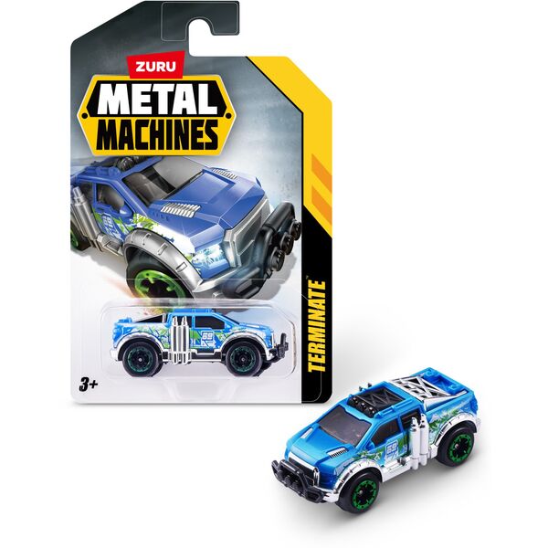 TOY SET CAR METAL MACHINES S1 6708